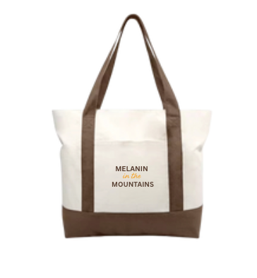 Melanin in the Mountains Tote