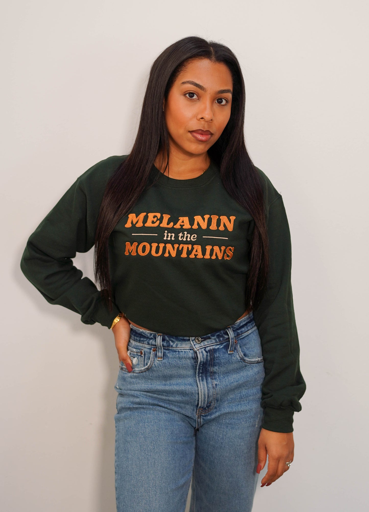 Melanin in the Mountains Sweater